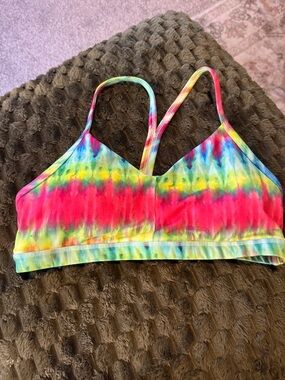Tie-Dye Rainbow Bralette Top